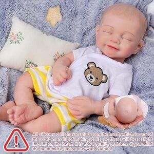 BABESIDE Lifelike Reborn Baby Doll 16”